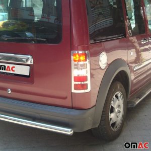 Ford Transit Connect Stop Light Cover - Omac - Gloss Silver - '10-'13